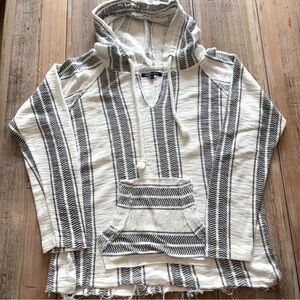 Ocean Drive Women's Baja Striped Hoodie Large